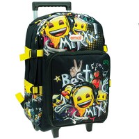 Troller Scoala Giovas Emoji Party Mix 32x17x45 cm - 2