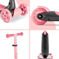 Trotineta cu 3 roti Yvolution Y Glider Kiwi Pink - 5