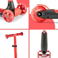 Trotineta cu 3 roti Yvolution Y Glider Kiwi Red - 5