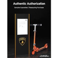 Trotineta Mesuca Lamborghini pentru Adulti cu 2 Roti, Negru - 11