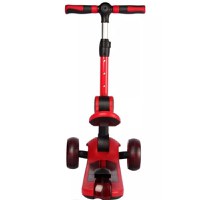 Trotineta Pliabila Mesuca Ferrari Twist Rosie cu Scaun - 4