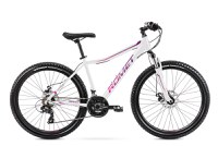 Bicicleta de munte pentru femei Romet Jolene 6.2 marimea M/17 Alb/Roz/Violet 2022 - 1