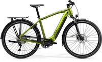 Bicicleta Electrica de Trekking/City Merida eSpresso 500 EQ Verde/Negru 2023 - 1