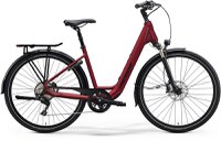 Bicicleta Electrica de Trekking/City Merida eSpresso Urban 300 EQ Capsuna Inchis/Negru 2023 - 1
