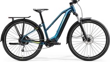 Bicicleta Electrica MTB Merida eBig Tour 400 EQ Turcoaz/Albastru/Lime 2023