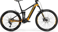 Bicicleta Electrica MTB Merida eOne-Forty 400 Negru/Portocaliu 2023