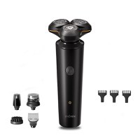 Aparat de ras electric ENCHEN Electric Shaver X8S-C, Uscat si umed, 5 capete independente, motor 5W, 600mAh - 1