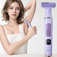Aparat de ras electric ENCHEN Trimmer A1, Uscat si umed, Putere 5W, 600 mAh, Purple - 2