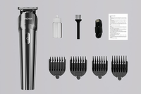 Aparat de tuns ENCHEN Beardo, Uscat, 4 accesorii, 6000 rpm, 800 mAh - 6