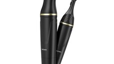 Aparat de tuns ENCHEN Trimmer Mocha D, uscat, 5 capete independente, Negru