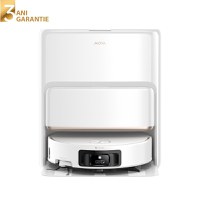 Aspirator robot cu mop Mova Z60 Ultra Roller Complete, 28.000 Pa, 6.400mAh, 210 min, HydroForce, statie inteligenta, White - 1