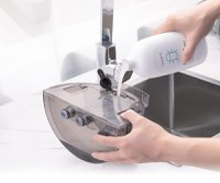 Aspirator Uwant B200 cu abur si spalare, multifunctional, multisuprafete,12Kpa, Capacitate 2x1,5l, rezervor detergent 0.2l,Gray - 5