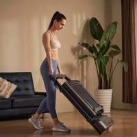 Banda de alergare pliabila Kingsmith WalkingPad R3 Hybrid Treadmill, Silver Gray, viteza maxima 12km/h - 14