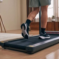 Banda de alergare pliabila Kingsmith WalkingPad R3 Hybrid Treadmill, Silver Gray, viteza maxima 12km/h - 15