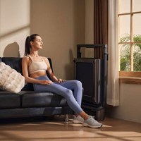 Banda de alergare pliabila Kingsmith WalkingPad R3 Hybrid Treadmill, Silver Gray, viteza maxima 12km/h - 16