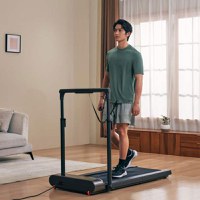 Banda de alergare pliabila Kingsmith WalkingPad R3 Hybrid Treadmill, Silver Gray, viteza maxima 12km/h - 17