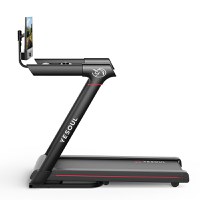 Banda de alergare YESOUL T3 Plus Treadmill, Black, inclinare 10%, pliere, viteza max 14km/ora, Display 21.5" - 2