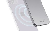 Baterie Externa HINOVO MB1-5000 Magsafe Power Bank 5000mAh pentru iPhone - Incarcare Wireless si Magnetica