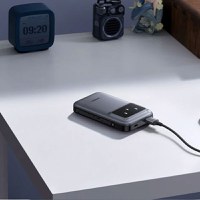 Baterie externa UGREEN 10000mAh Power Bank PB511, 30W, Incarcare bidirectionala, Cablu tip C incorporat, Gri - 5