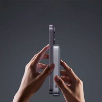 Baterie externa Wireless UGREEN Magnetic Power Bank PB206, 10000mAh, 20W, Atasare magnetica Black, Suport inclus - 8