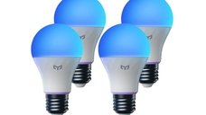 Bec Inteligent Yeelight Smart LED Bulb W4 Lite (Multicolor) E27 - Set de 4