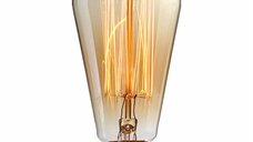 Bec LED Filament Yeelight ST64, 6W, 500lm - Tehnologie Inteligentă cu Design Retro