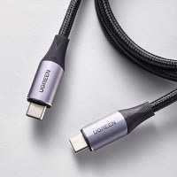 Cablu de incarcare si date UGREEN USB 3.2 Gen 2, UBS-C la USB-C, 1 m, Negru - 3