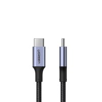 Cablu de incarcare si date UGREEN USB-C Cable Aluminum Case with Braided, USB-C la USB-C, 2 m, Negru - 5