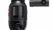 Camera auto 70mai Omni X800 Dash Cam set 2 camere 4K 360⁰ cu detectie AI si GPS + RC14 + Card SD 128GB