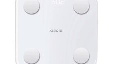 Cantar Inteligent Xiaomi Body Composition Scale S400, 25 Indicatori, Aplicatie Xiaomi, Pana la 36 Profiluri, Capacitate 150KG