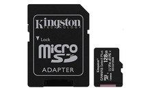 Card memorie KINGSTON 128GB Canvas Select Plus, SD adaptor, MicroSDTM HC UHS-I, Clasa 10, V10, UHS-I U1, performanta Android A1