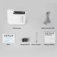 Fantana apa pentru animale de companie PETKIT Cordless Eversweet Max, 3L, Bluetooth - 7