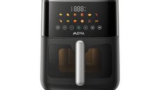 Friteuza cu aer cald MOVA AeroChef FD10 Pro Max - 6L, 2000W, 12 programe inteligente