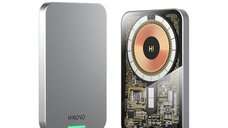 HINOVO MB1-5000X Baterie Externa Cyberpunk 5000mAh pentru iPhone cu Incarcare Wireless si MagSafe