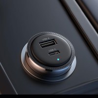 Incarcator auto UGREEN 63W 2-Port Fast Car Charger EC701, 1 x USB A, 1 x USB C, Gri - 5