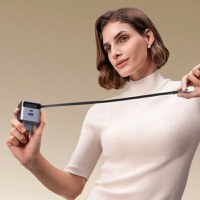 Incarcator rapid cu cablu retractabil UGREEN 65W GaN Fast Charger X615, 2 x USB C + 1 x USB A, Gri - 9