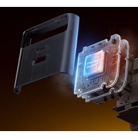 Incarcator rapid cu cablu retractabil UGREEN 65W GaN Fast Charger X615, 2 x USB C + 1 x USB A, Gri - 10