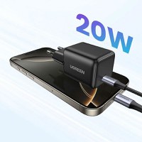Incarcator rapid retea UGREEN 20W USB-C GaN Fast Charger EU X512, 1 x USB C, Negru - 5