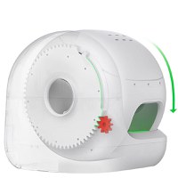 Litiera smart cu autocuratare PETKIT Purobot Max Pro with Camera Self-Cleaning pentru pisici, Recunoastere faciala, 8L - 4