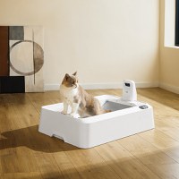 Litiera smart cu autocuratare PETKIT T7 Purobot Crystal Duo with Camera Self Cleaning pentru pisici, Recunoastere faciala - 6