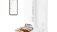 PETKIT Fresh Element Solo - Dozator Automat pentru Mancare de Companie, 3L, Otel Inoxidabil 304, Bluetooth