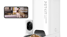 PETKIT YUMSHARE SOLO - Dozator Automat cu Camera pentru Hrana Animalelor de Companie