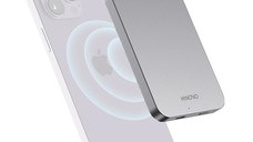 RESIGILAT-Baterie externa HINOVO MB1-5000 Magsafe Power Bank 5000mAh pentru iPhone, Incarcare Wireless