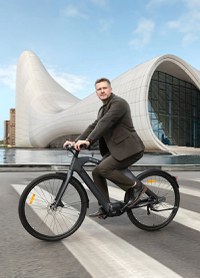 Resigilat - Bicicleta electrica ENGWE E-bike MAPFOUR N1 PRO, 250W, 36V 10Ah, autonomie 100km, viteza max 25km/h, Charcoal Gray - 9