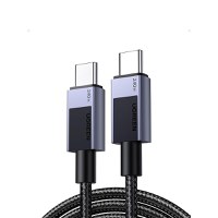 RESIGILAT-Cablu de date si incarcare UGREEN USB-C to USB-C PD 3.1 Fast Charging Cable L513, USB C la USB C, Negru, 1m - 1