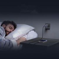 RESIGILAT-Incarcator rapid retea UGREEN Nexode S 65W 3-Port GaN Fast Charger EU, 2x USB-C + 1x USB-A, Gri - 4