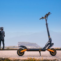 Resigilat - Trotineta electrica pliabila KUKIRIN G3 Pro Dual Drive Off-Road Electric Scooter,autonomie 80Km,motor 2x1200W - 14
