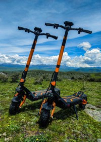 Resigilat - Trotineta electrica pliabila KUKIRIN G3 Pro Dual Drive Off-Road Electric Scooter,autonomie 80Km,motor 2x1200W - 33