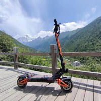 Resigilat - Trotineta electrica pliabila KUKIRIN G3 Pro Dual Drive Off-Road Electric Scooter,autonomie 80Km,motor 2x1200W - 8
