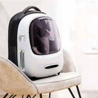 Rucsac cu hublou PETKIT Cat Travel Bag 2, Ventilare, Sistem iluminare, White - 4